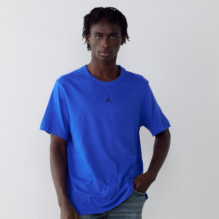 JORDAN TEE SHIRT CENTERED LOGO BLAUW/ZWART HEREN