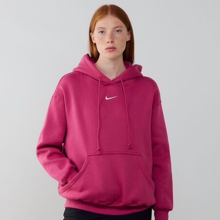 NIKE HOODIE PHOENIX LONG OVERSIZED ROZE/BEIGE DAMES