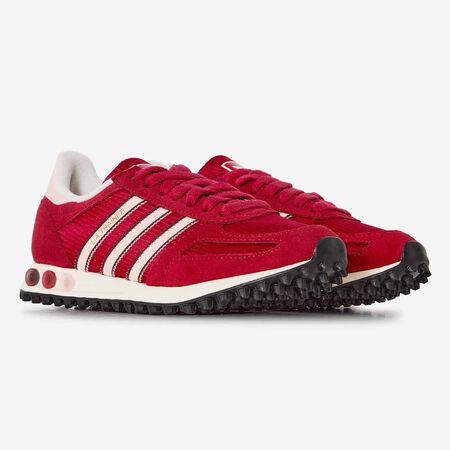 ADIDAS ORIGINALS LA TRAINER OG ROOD/ROZE DAMES