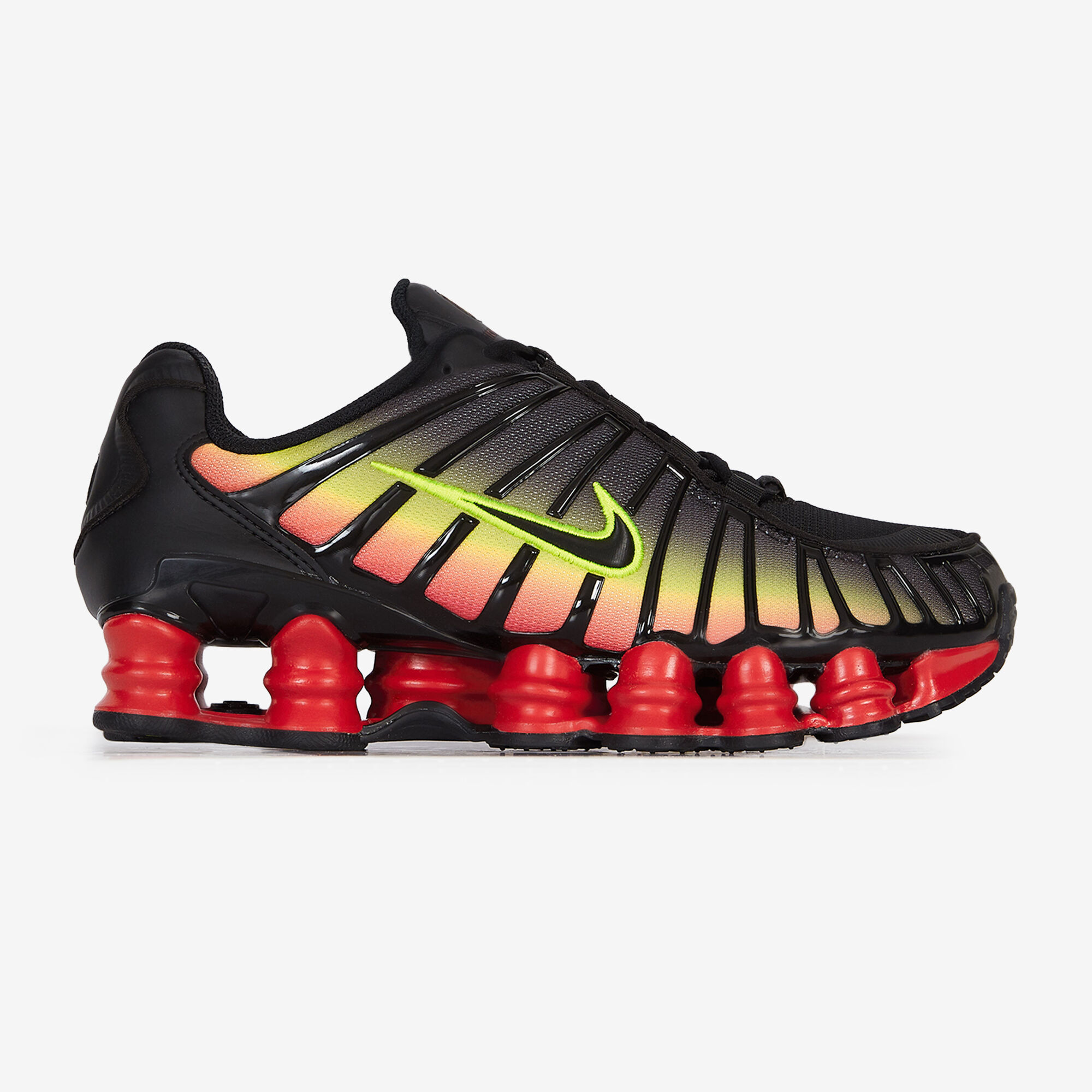 NIKE SHOX TL ROOD ZWART SNEAKERS HEREN Courir