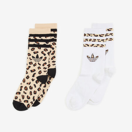 ADIDAS ORIGINALS CHAUSSETTES X2 CREW LEO BRUIN/ZWART HEREN