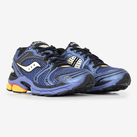 SAUCONY TRIUMPH 4 BLAUW/GEEL DAMES
