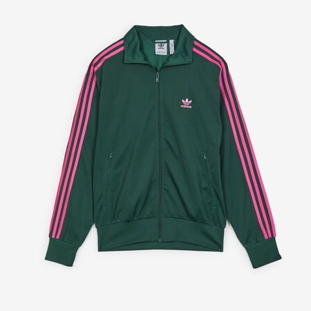 ADIDAS ORIGINALS JACKET FZ TRACKTOP FIREBIRD GROEN/ROZE HEREN