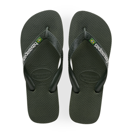HAVAIANAS brasil BRASIL LOGO KHAKI HEREN