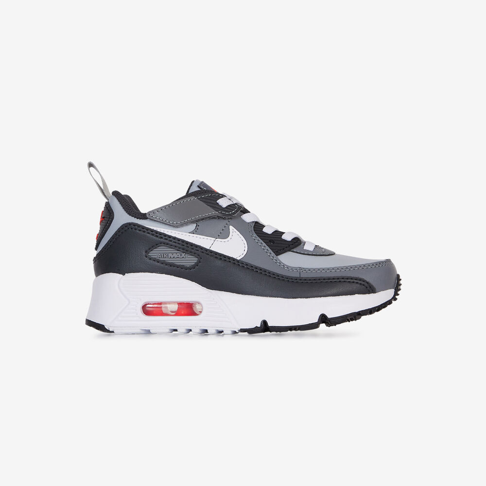 NIKE AIR MAX 90 CF GRIJS/ROOD SNEAKERS KINDEREN
