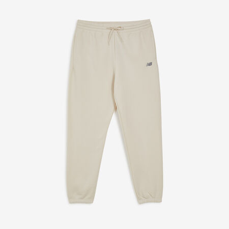 NEW BALANCE PANT JOGGER SMALL LOGO BEIGE HEREN