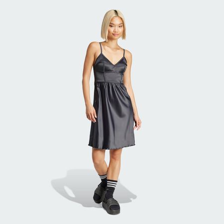 ADIDAS ORIGINALS Robe Satin Carbon DAMES