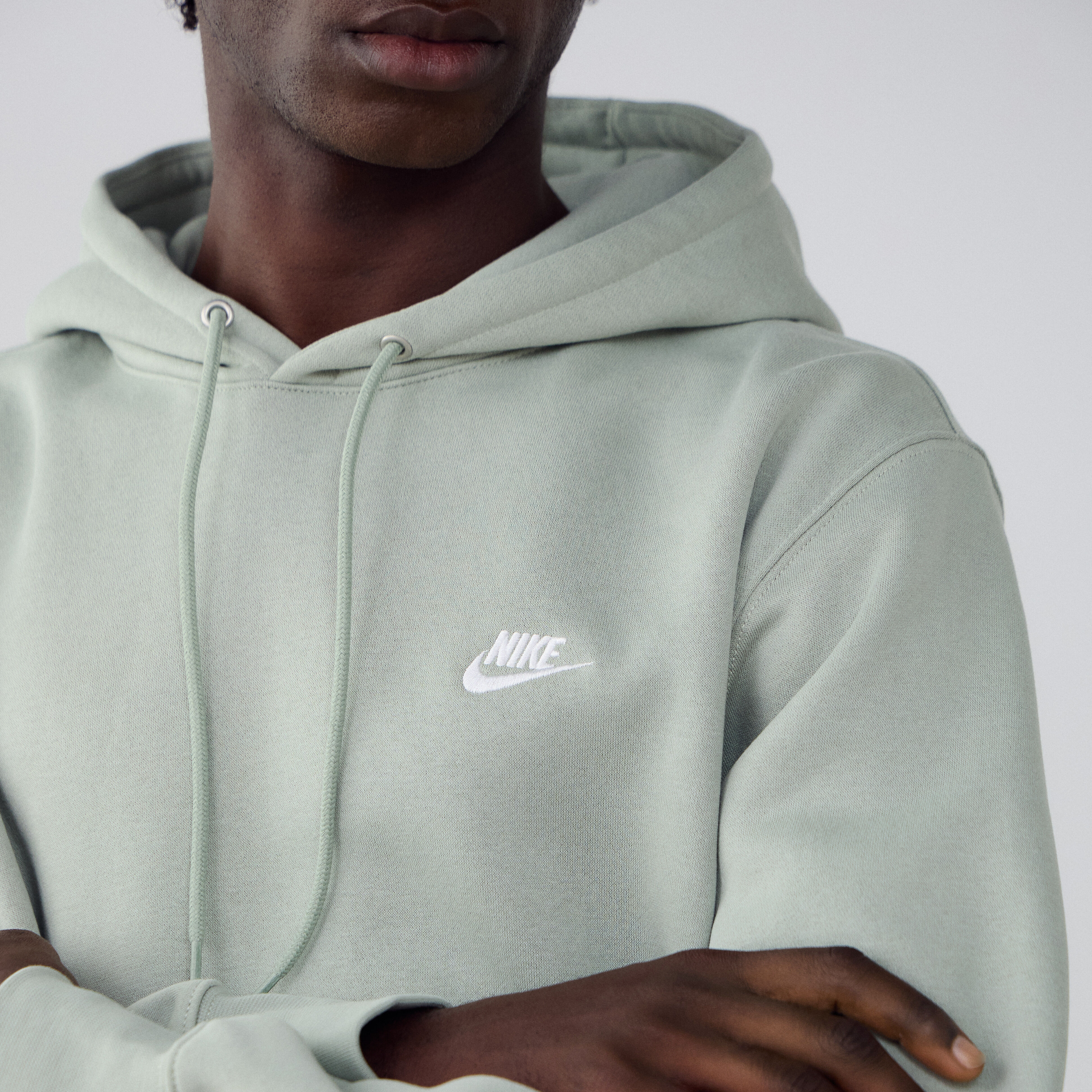 nike hoodie with small logo