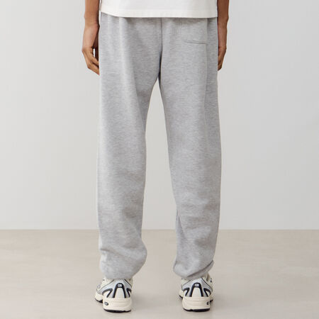 NEW BALANCE PANT JOGGER SMALL LOGO GRIJS/WIT HEREN