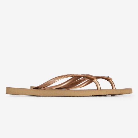 HAVAIANAS slim SLIM CRYSTAL SW II BRONZE DAMES