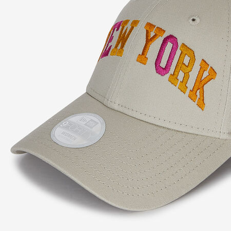 NEW ERA 9FORTY WOMEN NY BEIGE HEREN