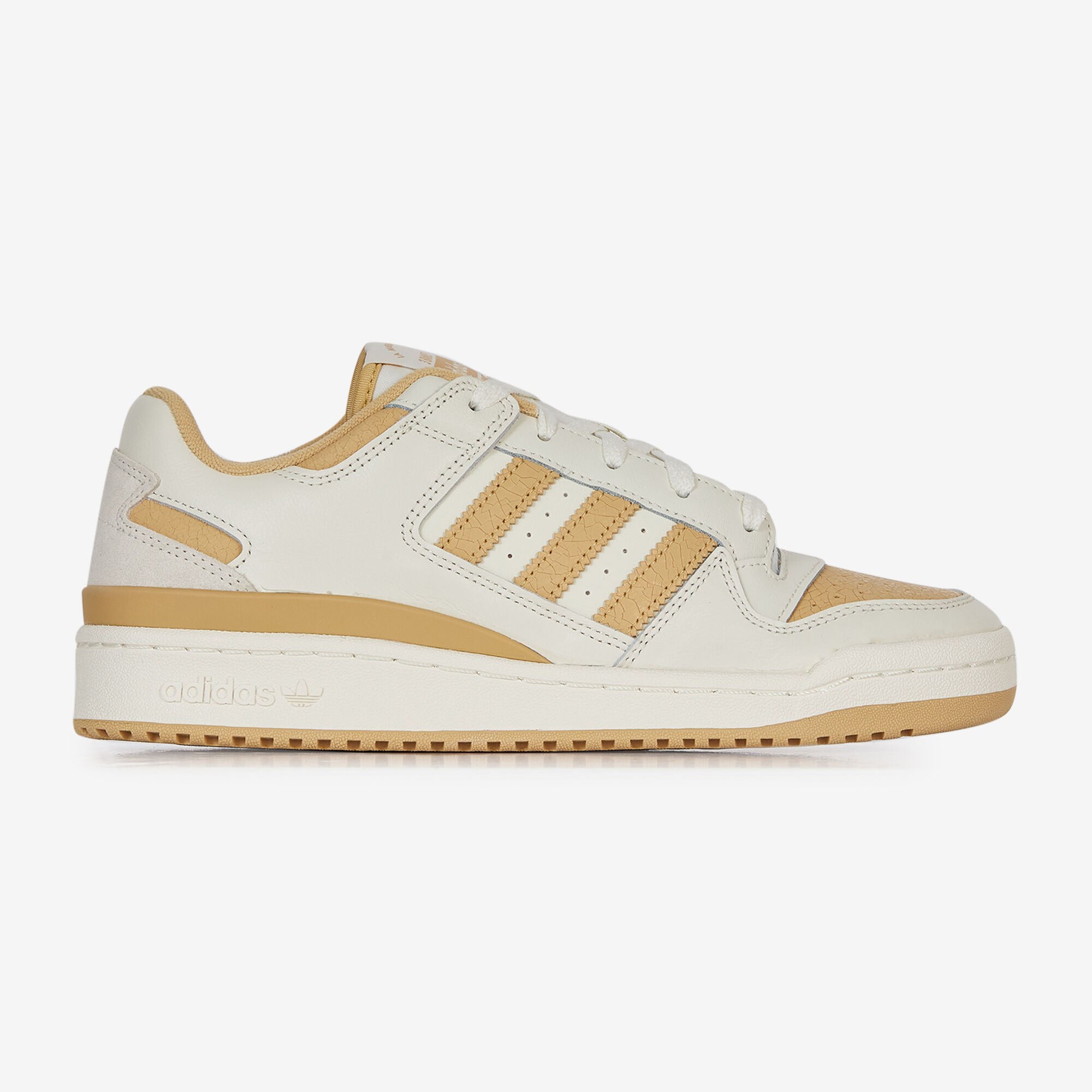 ADIDAS ORIGINALS FORUM LOW CL WIT GEEL SNEAKERS HEREN Courir