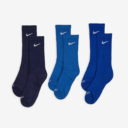 NIKE CHAUSSETTES X6 CREW CUSHION MEERKLEURIG HEREN