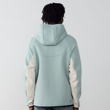 NIKE JACKET TECH FLEECE FZ BLAUW/BEIGE HEREN