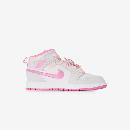 JORDAN air jordan 1 AIR JORDAN 1 MID GRIJS/ROZE KIND