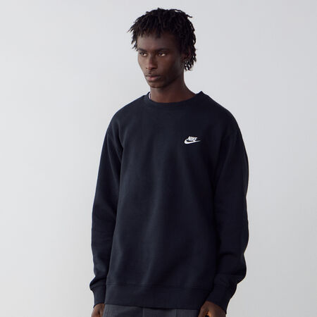 NIKE SWEAT CREW CLUB NOIR HEREN