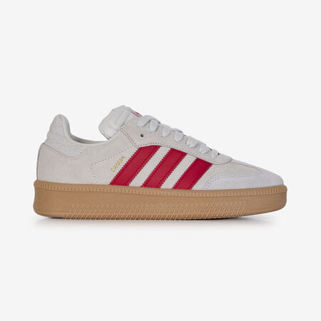 ADIDAS ORIGINALS SAMBA XLG SUEDE GRIJS/ROOD JUNIOR