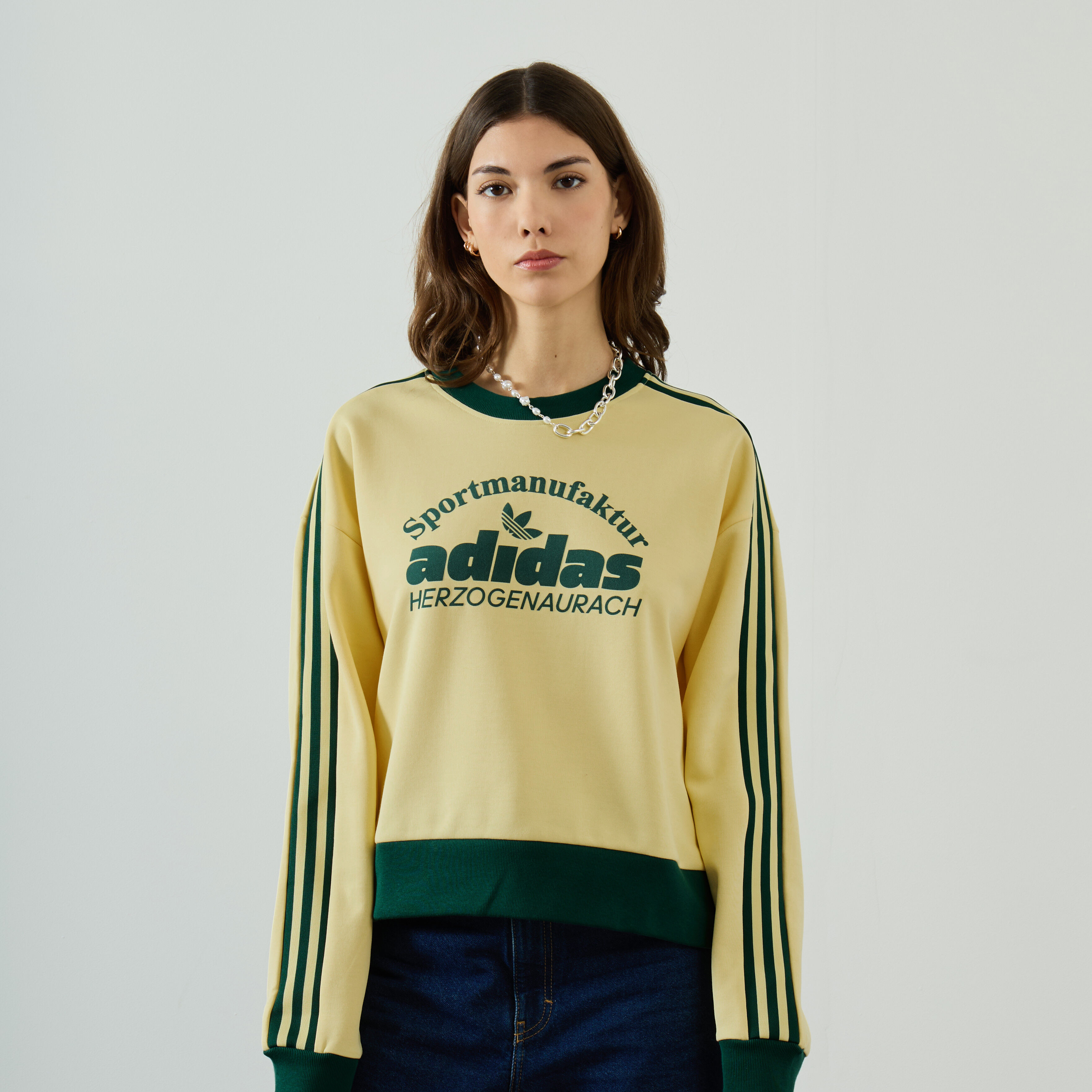 Adidas originals g deals shoe crew sweat