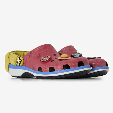 CROCS CLASSIC CLOG X ONE PIECE LUFFY ROOD HEREN