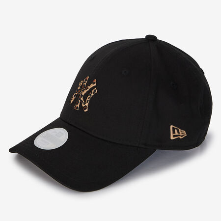NEW ERA 9FORTY WOMEN NY LEO INFIL ZWART DAMES