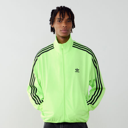 ADIDAS ORIGINALS JACKET FZ TRACKTOP FIREBIRD GROEN/ZWART HEREN