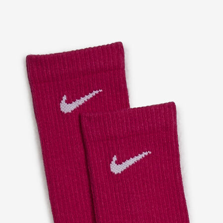 NIKE CHAUSSETTES X3 CREW EVERYDAY ROZE HEREN