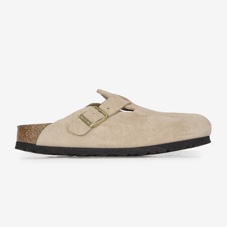 BIRKENSTOCK boston BOSTON SUEDE SANDCASTLE BEIGE DAMES