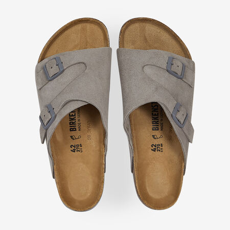 BIRKENSTOCK ZURICH STONE COIN GRIJS HEREN