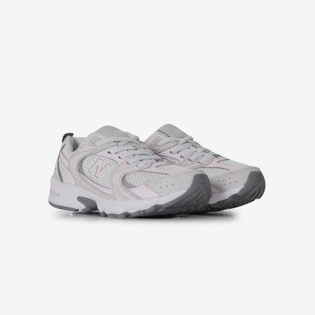 NEW BALANCE 530 530 EL SUEDE GRIJS/ROZE KIND