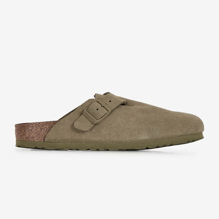 BIRKENSTOCK boston BOSTON SUEDE FADED KHAKI KHAKI DAMES