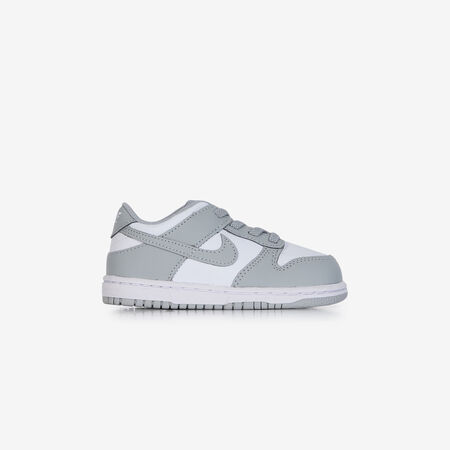 DUNK LOW : GRIJS/WIT