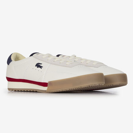 LACOSTE AURA WIT/MARINEBLAUW HEREN