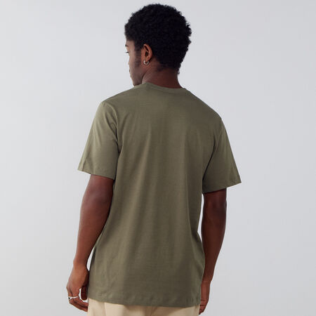 NIKE TEE SHIRT CLUB GROEN/WIT HEREN