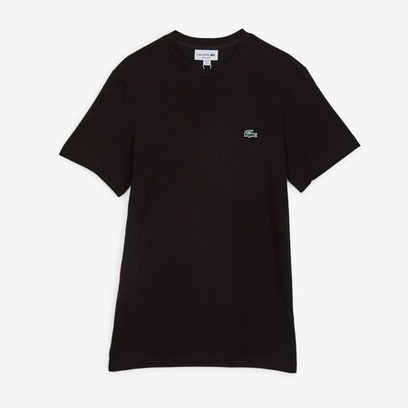 LACOSTE TEE SHIRT CLASSIC SMALL LOGO SL ZWART HEREN
