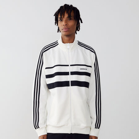 ADIDAS ORIGINALS JACKET FZ THE FIRST WIT/ZWART HEREN