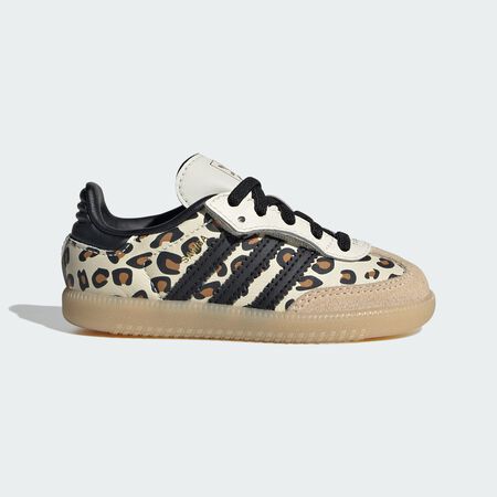 ADIDAS ORIGINALS samba SAMBA OG EL LEOPARD BEIGE/ZWART BABY