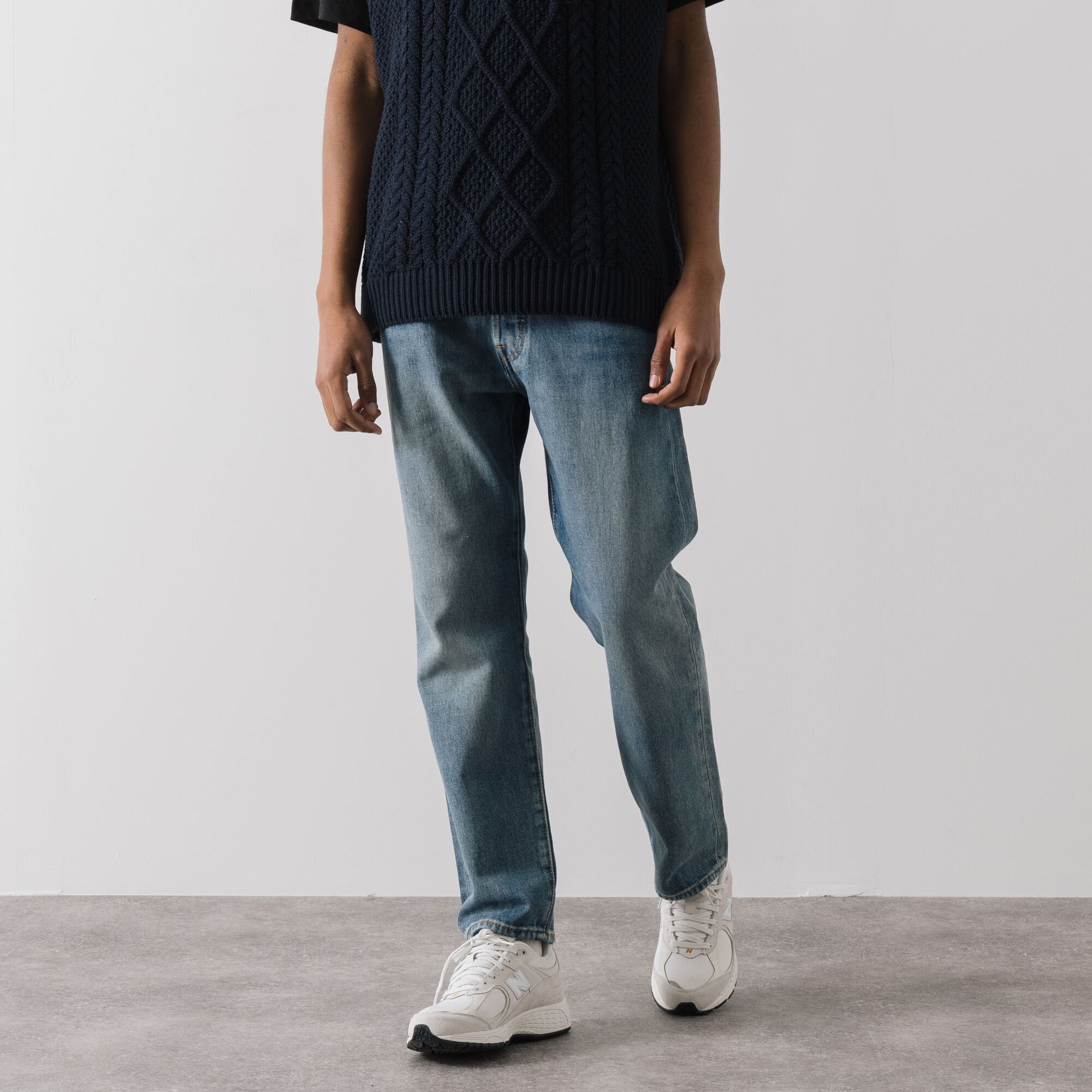 501 cropped cheap taper jeans