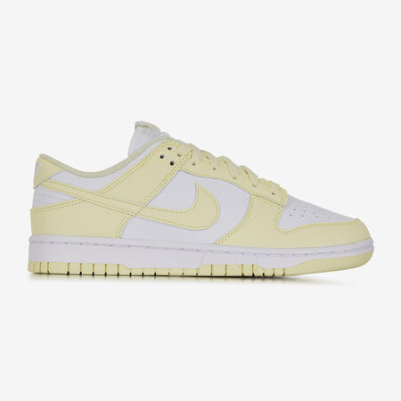 DUNK LOW : WIT/GEEL