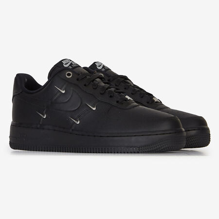 NIKE air force 1 AIR FORCE 1 LOW METAL MINI SWOOSH ZWART DAMES