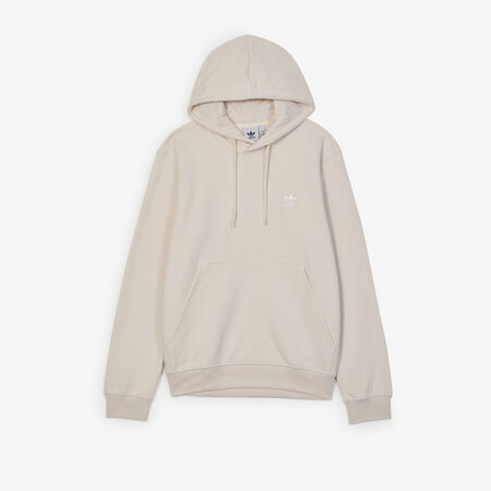 ADIDAS ORIGINALS HOODIE ESSENTIAL TREFOIL BEIGE/WIT HEREN