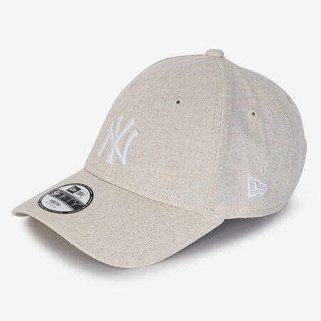 NEW ERA 9FORTY KIDS NY LINEN BEIGE/WIT KINDEREN