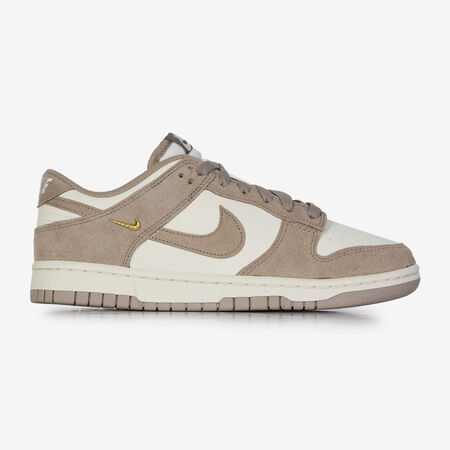 NIKE dunk DUNK LOW SUEDE MINI SWOOSH WIT/BEIGE DAMES