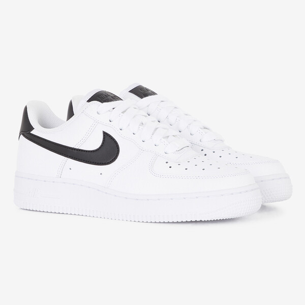Courir Nike Air Force Dames Nieuw NIKE AIR FORCE LOW WIT/ZWART
