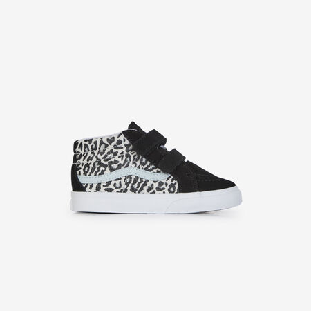 VANS SK8-MID V ZWART/LUIPAARD BABY
