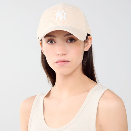 NEW ERA 9FORTY WOMEN NY CORDUROY BEIGE DAMES