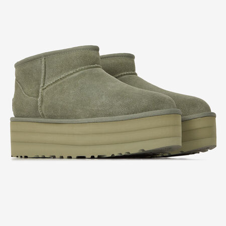 UGG classic mini CLASSIC ULTRA MINI PLATFORM KHAKI DAMES
