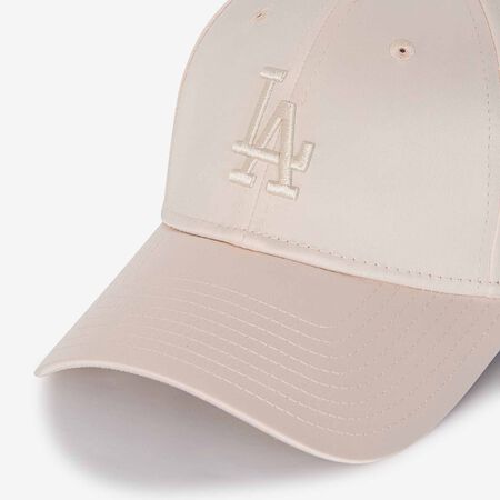 NEW ERA 9FORTY WOMEN LA SATIN LOGO BEIGE DAMES