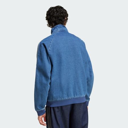 ADIDAS ORIGINALS JACKET FZ THE FIRST BLAUW/WIT HEREN