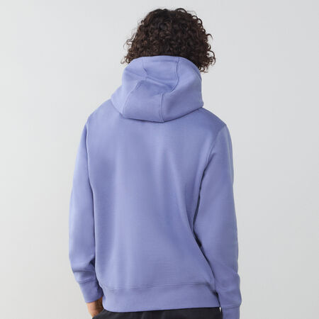 NIKE HOODIE CLUB SMALL LOGO BLAUW/WIT HEREN