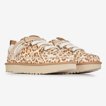 UGG Lowmel LO LOWMEL CHEETAH BEIGE/BRUIN DAMES